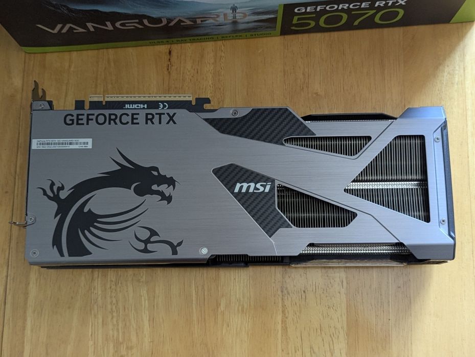 MSI RTX 5070 Vanguard soc 12 Гб