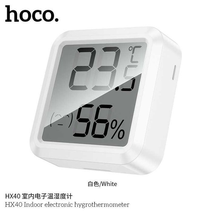Hoco HX40 2 в 1 Датчик температуры и влажности LCD Screen
