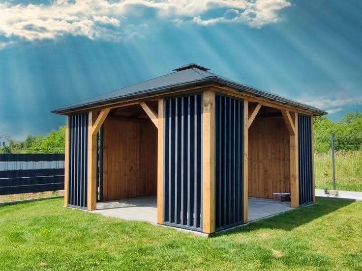 Foișoare terase din lemn  tratat