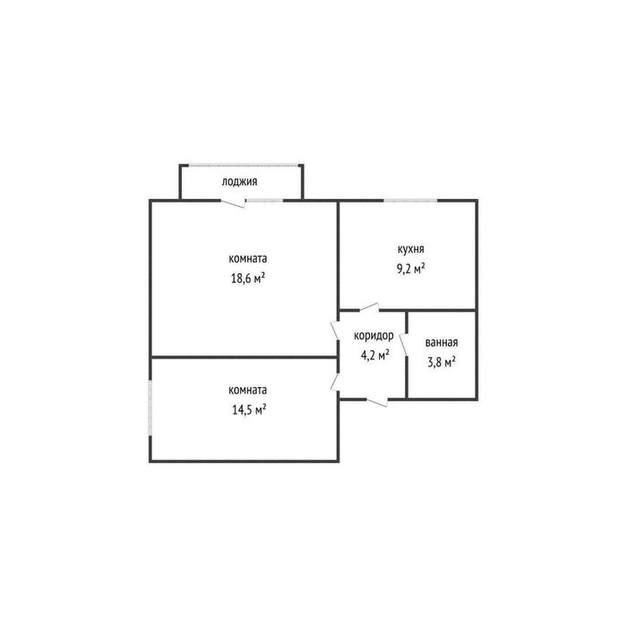 Продажа 2-комнатной квартиры
