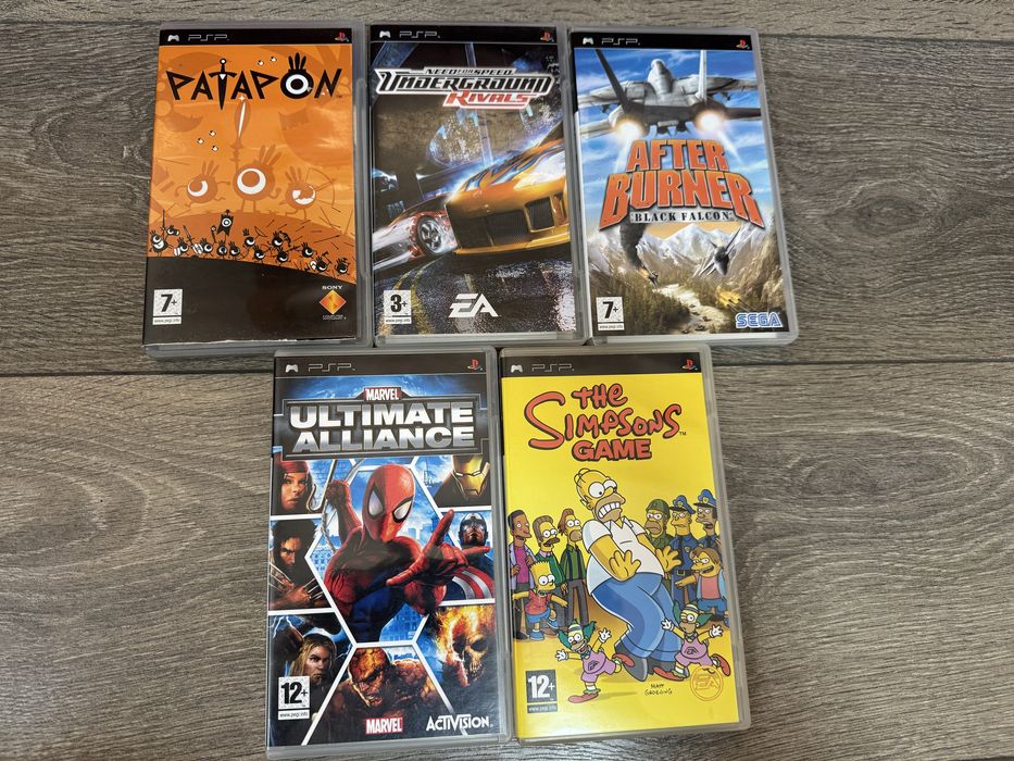PSP топ игри – перфектно състояние – 15€ брой