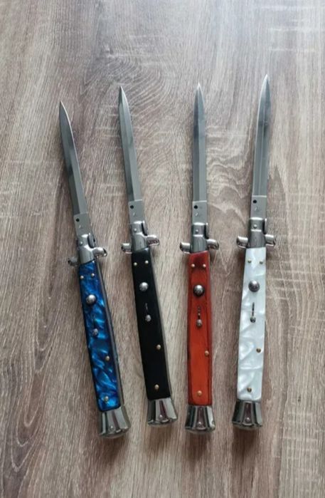 1buc Briceag Italian Stileto 34cm + Husa Curea
