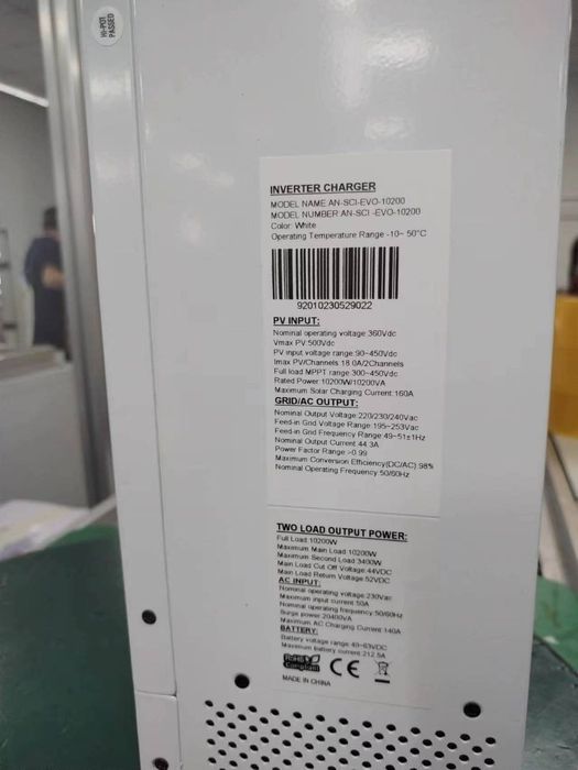 Инвертор 1,6кВт , 3кВт, 3,6кВт 6.2кВт 10.2кВт 48Вольт