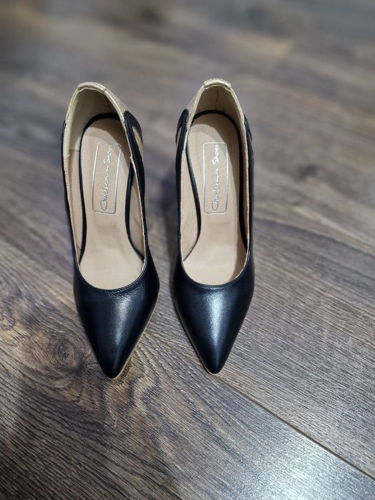 Pantofi piele naturala