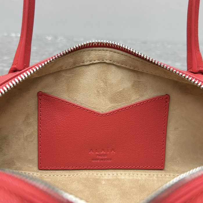 Geanta Alaia Le Teckel 27 cm rosy, Premium