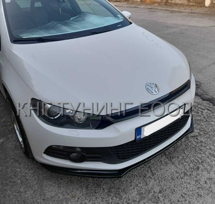 преден лип спойлер за скироко широко / vw scirocco lip spoiler