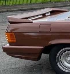 Zender/Koenig Specials Mercedes W123 C123 Rear Boot Spoiler Спойлер