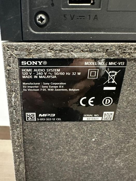 Sistem Audio Sony MHC-V13 -T-