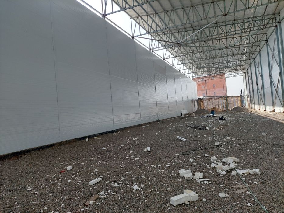 Строительство завод / ангар / склады из металлоконструкций  Сендвич