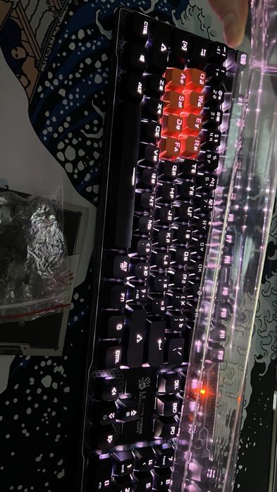 Клавиатура проводная A4Tech Bloody B810R