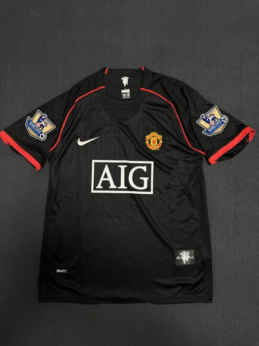 Tricou de fotbal Retro Manchester United away Ronaldo