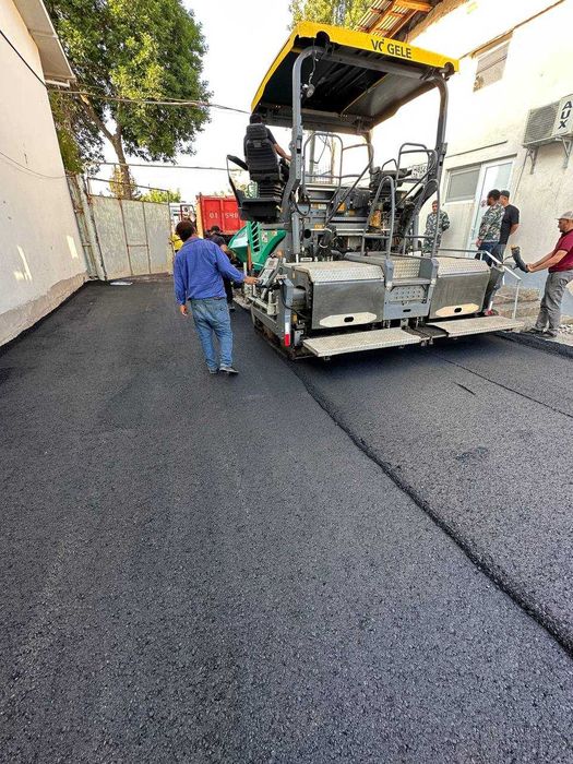 Асфалт хизмати, асфальтирование