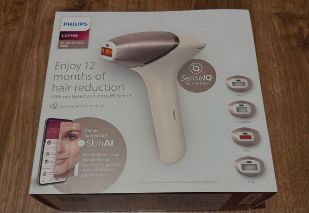 фотоепилатор Philips Lumea IPL 9900, модел BRI977/00