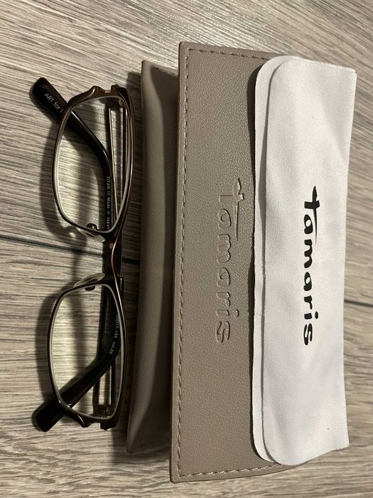 ochelari de vedere dama art for eye titan etui Tamaris piele