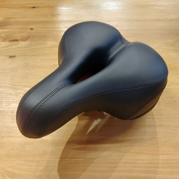 Анатомическое Большое сидение на велосипед. Мягкое Седло. Сидушка.