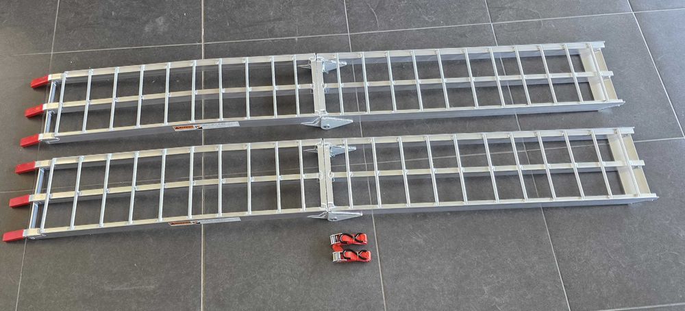 НОВИ Алуминиеви Рампи за АТВ 226х31 см