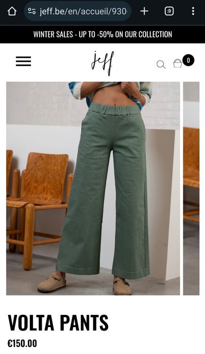 Pantaloni mov elastici Jeff