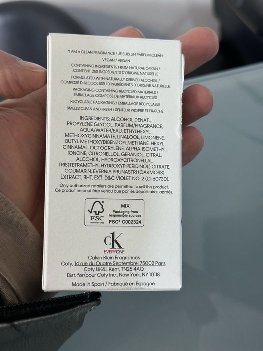 Calvin Klein 50 ml