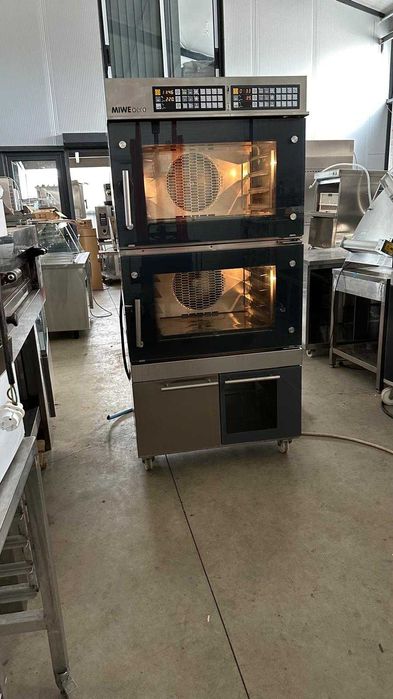 Cuptor Miwe Aero panificatie patiserie 4+4 tavi si suport