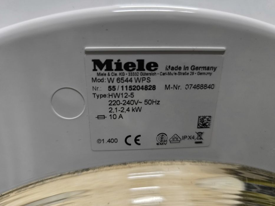Пералня Miele W6544WPS - 8кг. 1400об. инверторна.