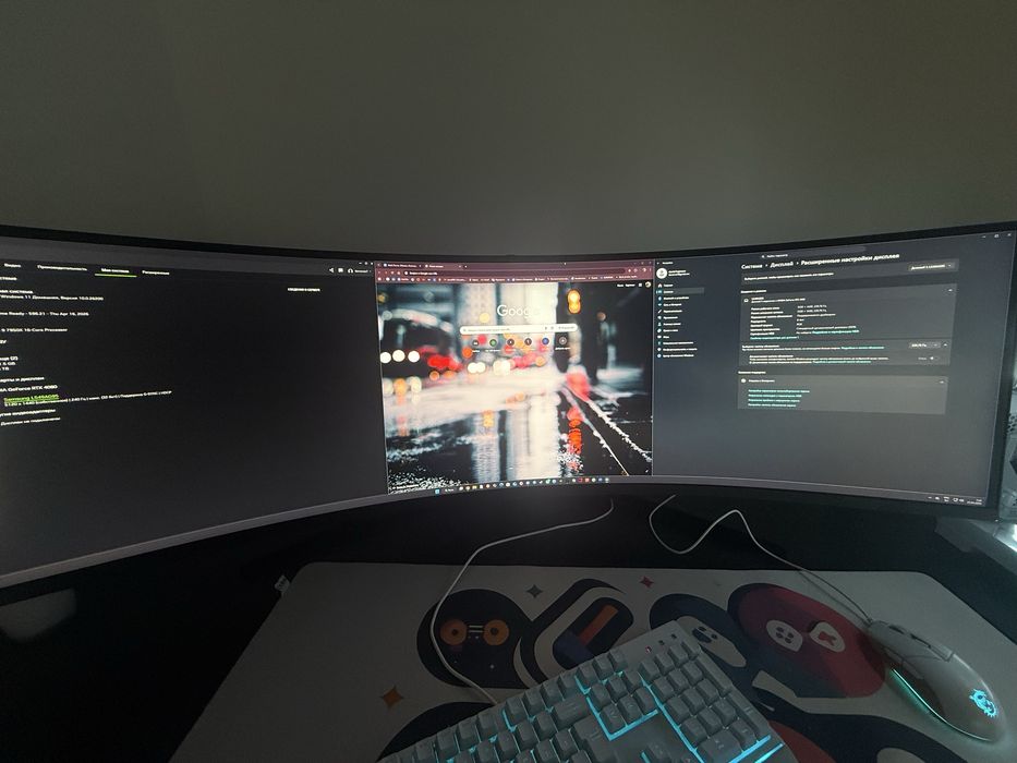Setup complet PC gaming RTX 4080 + Samsung Odyssey Neo G9”