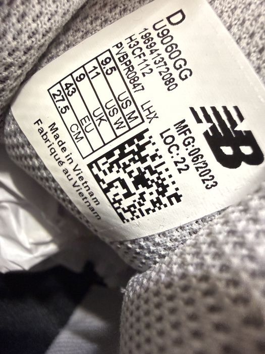 New Balance 9060 42 // 43 // 44 noi new