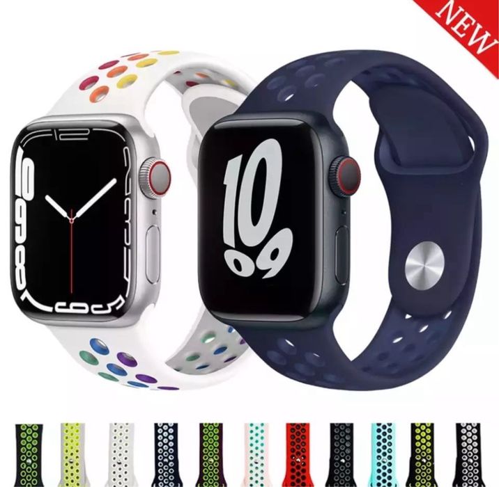 Curea Folies Husar TPU Perforat Cu 1 Pin Compatibila Ceas Apple Watch