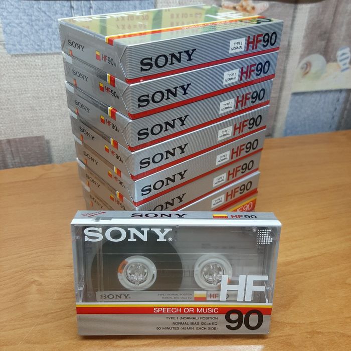 Аудиокассеты Sony HF 90