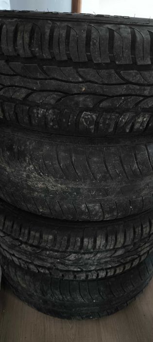 set 4 roti Peugeot Citroen jante tabla 14' 4x108 +anvelope vara 175/65r14