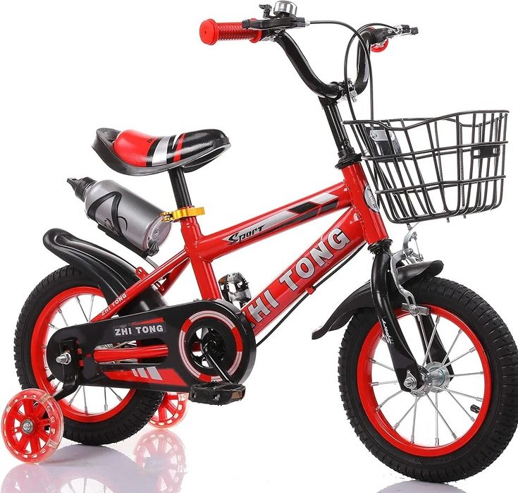 Детски велосипед с тренировъчни колела