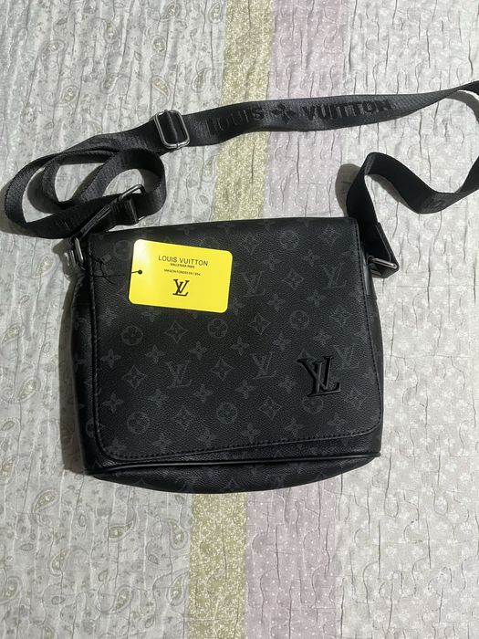 borseta lv barbati neagra