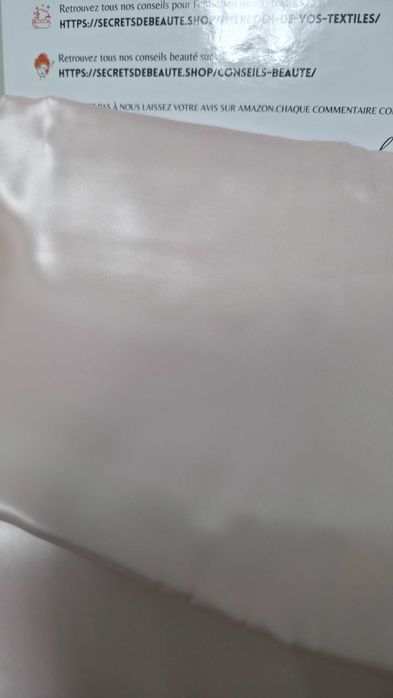 Față de pernă 100% mătase 22 Momme (Mulberry) Roz 65x65, nouă