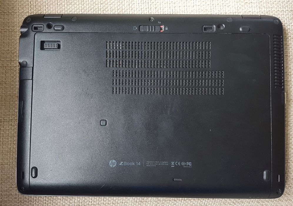 Лаптоп HP ZBook 14, Intel i7, 16GB, 512GB SSD - графична станция