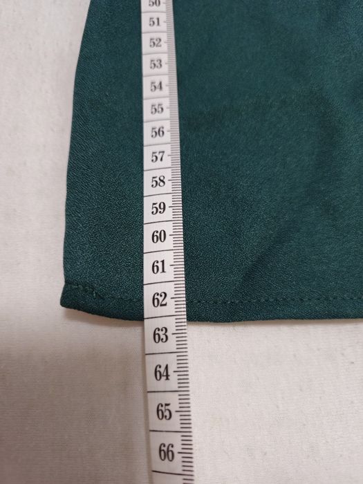 Дамска тъмно зелена рокля