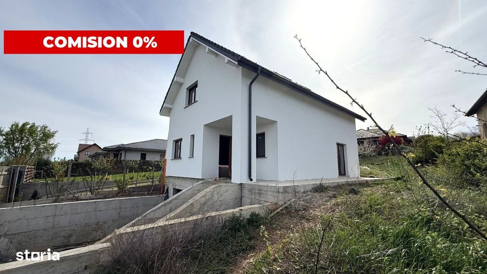 Casa individuala Jucu de Sus, garaj+2parcari, 3 dormitoare, 3 bai, gra