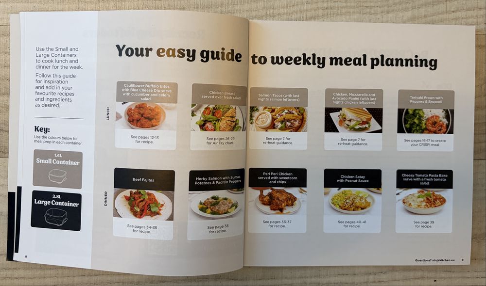 Ninja Crispi 4-în-1 Air Fryer - Vase Sticlă - Fără PFOA - impecabil