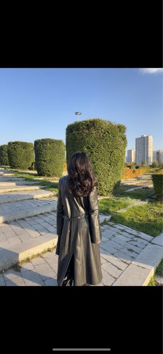 продам кожаный плащ
