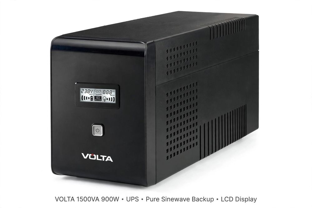 Продам ИБП VOLTA 1500VA 900W

Мощный бесперебойник 900 Ватт, чистый си