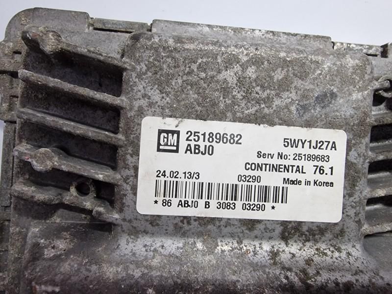 Calculator motor ECU 5WY1J27A SIMTEC 76.1 Chevrolet Cruze J300 1.8i