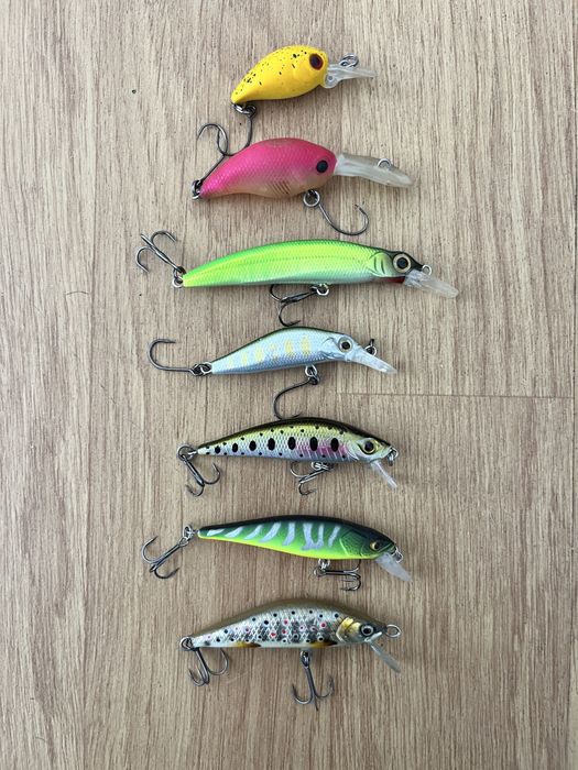 Нови японски воблери за пъстърва