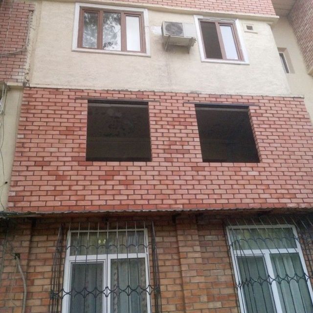 Balkonga g'isht teramiz. Kladka balkon. Керпичная кладка балконов