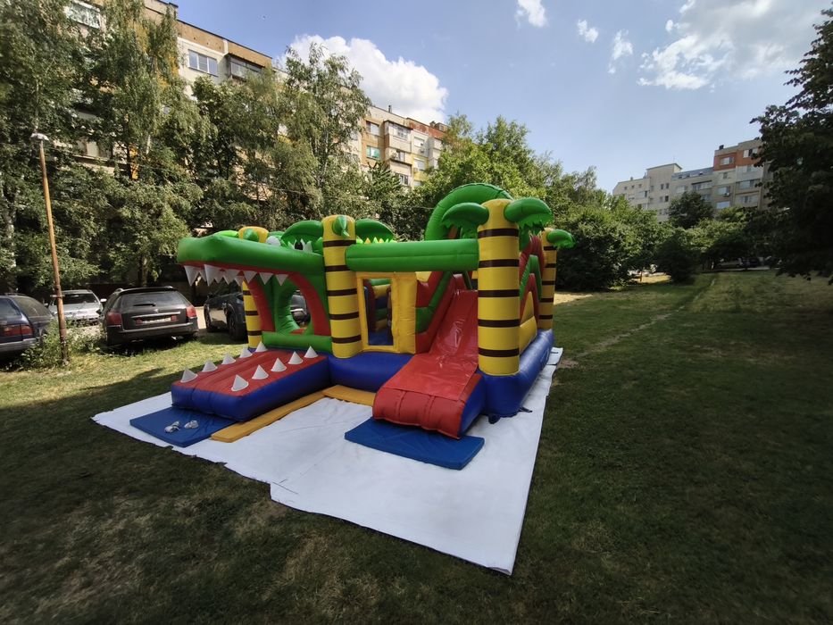 Веселият Крокодил/ детски батут