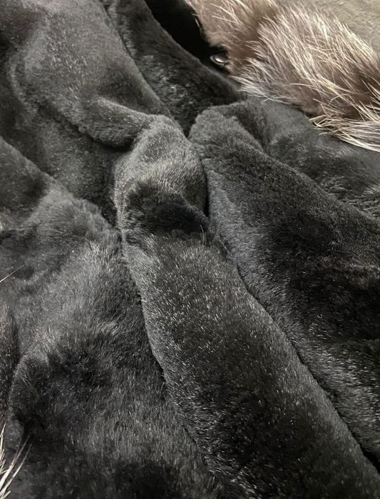 Парка натуралка размер М