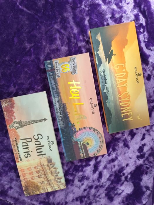 Essence, Maybelline, Top Face палетки б.у.