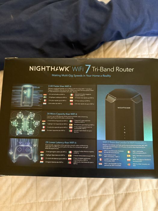 Vând router WiFi 7  Netgear RS700