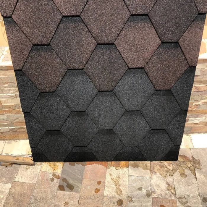 Гибкая черепица эксклюзивный материал сверхпрочный