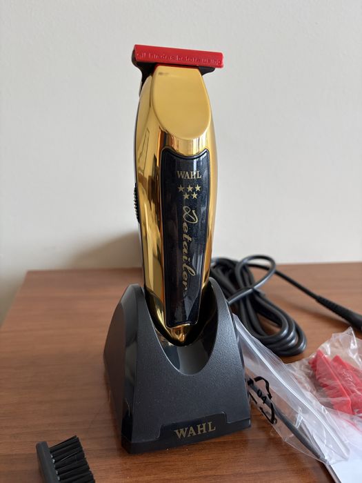 WAHL DETAILER GOLD НОВ без забележка тример +СТАНЦИЯ jrl babyliss gamma TPK