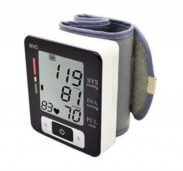 Апарат за кръвно налягане UKC BLPM-29, За китка, LCD дисплей