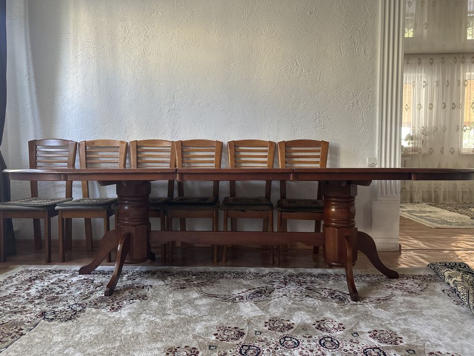 Овальный стол 3м