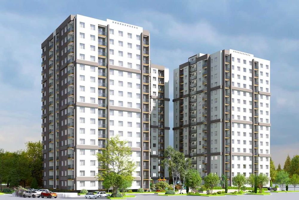 СУППЕР АКЦИЯ!!! 1-2-3 ком  (85% готовый)  срок сдача 2026 сентабир